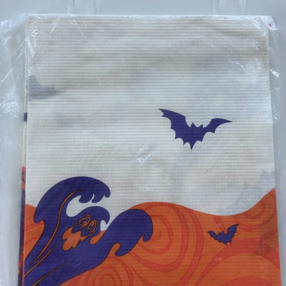 Vintage 2000 Scooby-Doo Paper Table Cloth Cover Cartoon Network Halloween Party